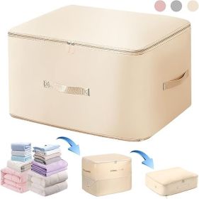 Ultra Space Saving Self Compression Organizer,Storage Bags,Heavy Duty Moving Bags,Storage Tote for Space Saving