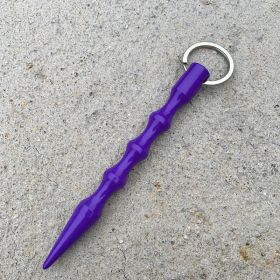 Personalized Mini Self Defense Keychains Suitcase Set Custom Combo Available (Style: Selfdefense Stick, Color: Purple)